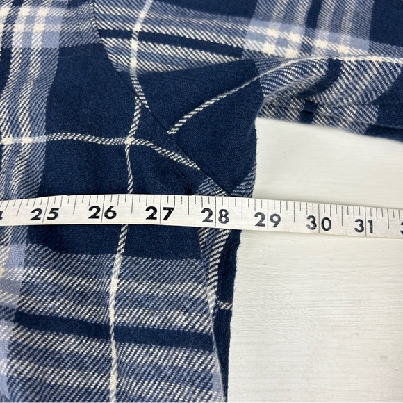 Hickory Shirt Company Heavy Flannel Work Shirt Blue Plaid Sz 2XL New W/Tags - Picture 4 of 6